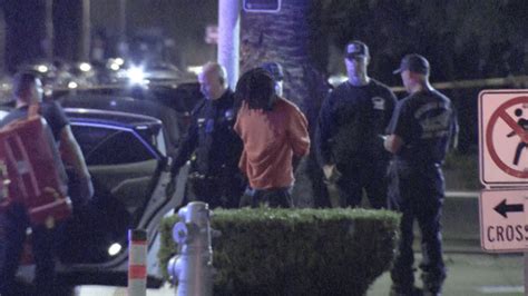 Stolen car pursuit ends with standoff at Beverly Hills Lamborghini dealership